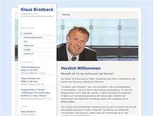 Tablet Screenshot of klausbrodbeck.de